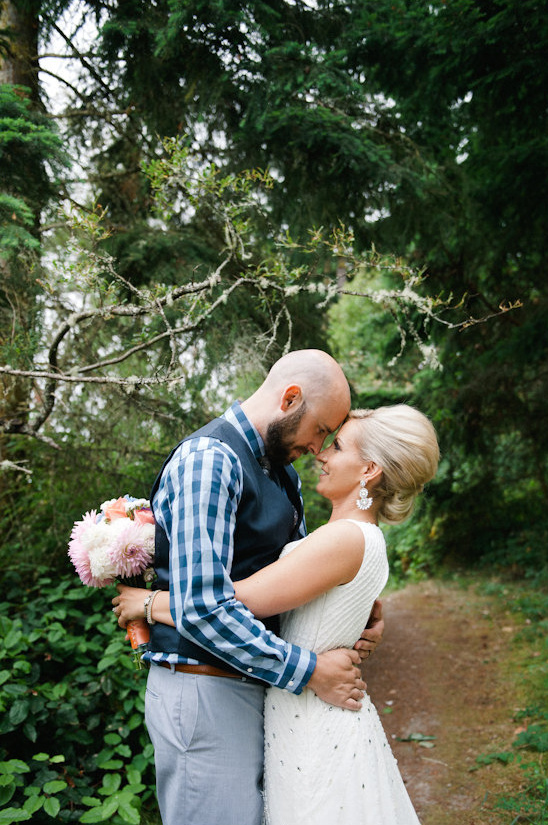 Thoughtful And Thrifty Woodland Wedding