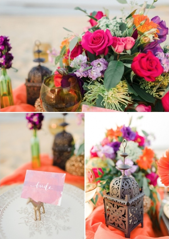 moroccan themed tablescape