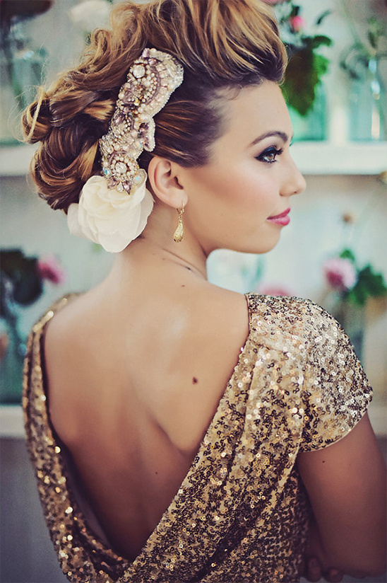 Gold Glam Wedding Inspiration