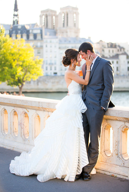 Gold Glamour Wedding in Paris