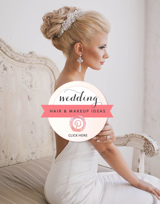 Wedding hair and makeup ideas: bridal hairstyle inspiration