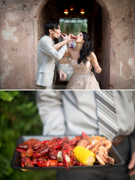 Have crawfish at your wedding