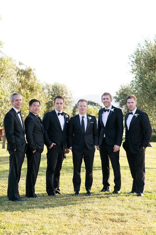 classic formal wedding groomsmen look