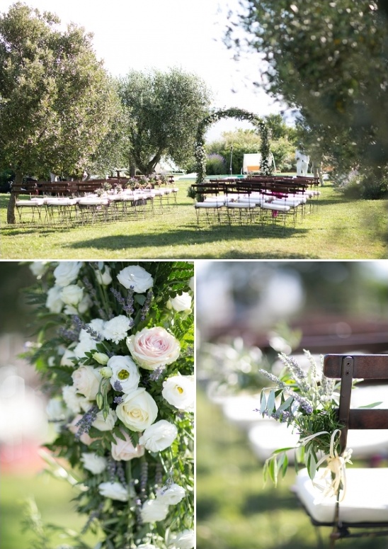 outdoor italian wedding