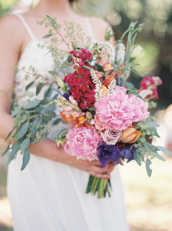 summery wedding bouquet