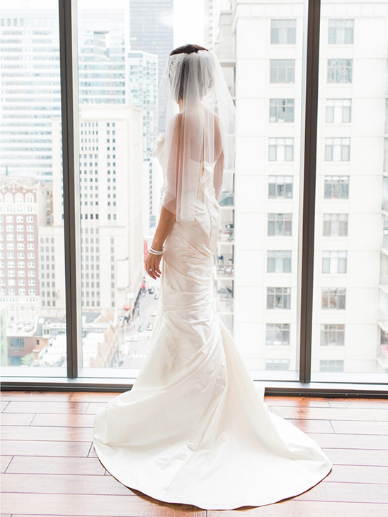 bridal portraits with a view