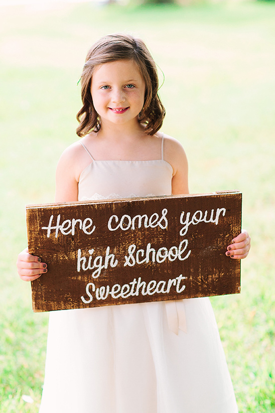 here comes your high school sweetheart sign
