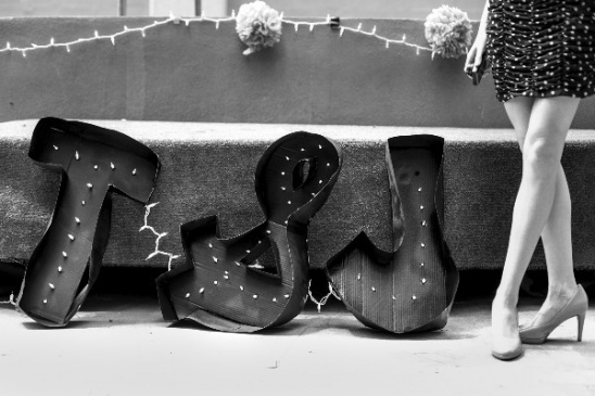 homemade marque letters