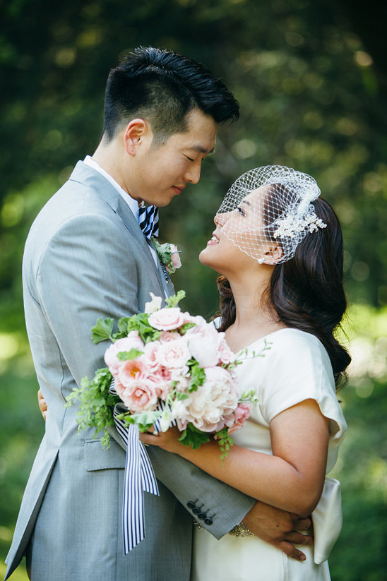 Stylish Striped Virginia Wedding