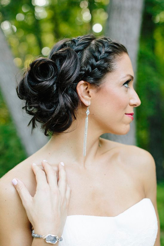 braided wedding hair idea
