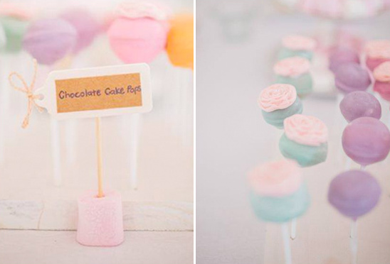 Delicious pastel colored chocolate cake pops, perfect for any event