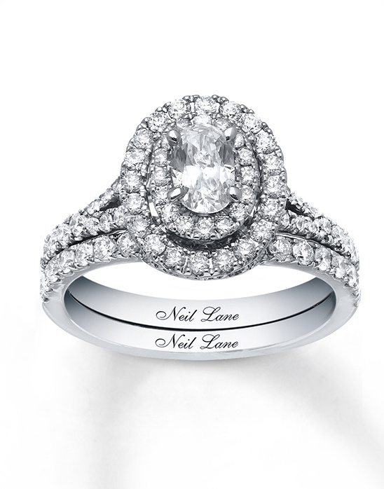 Neil Lane Halo Engagement Ring