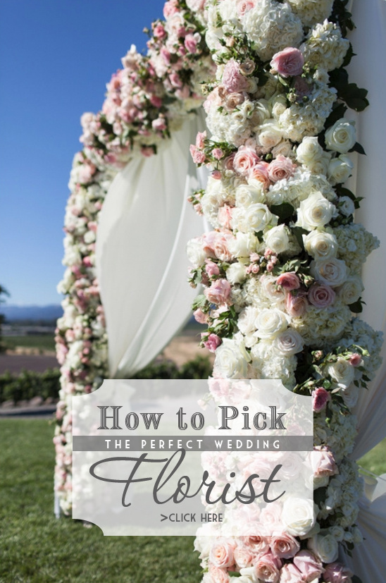 How to pick the perfect wedding florist