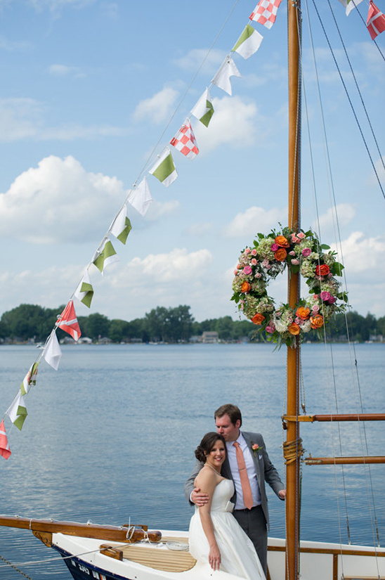 Green Garden Party Wedding