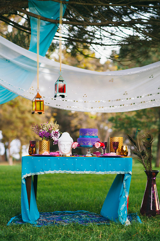 indian inspired reception ideas