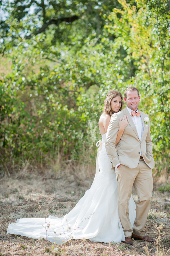 Pink Rustic Wedding in Calistoga, California