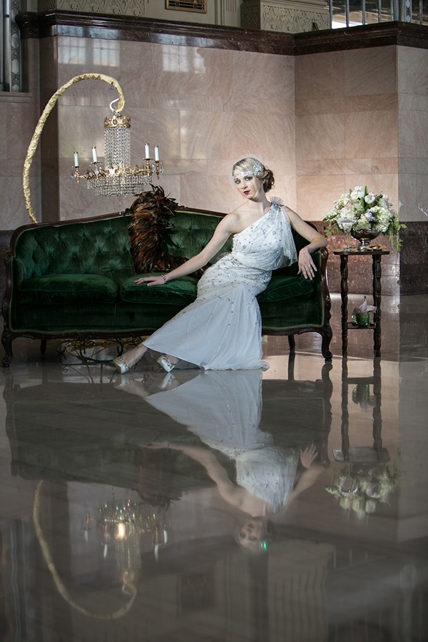 green-and-silver-glam-wedding