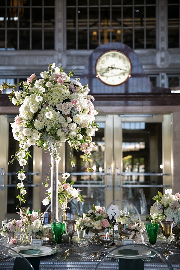 green-and-silver-glam-wedding