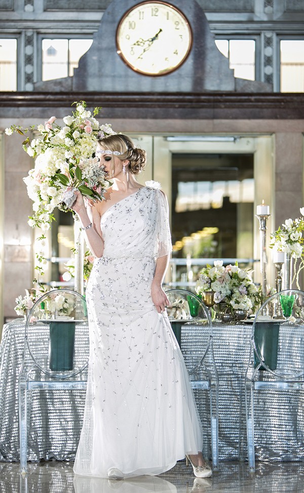 green-and-silver-glam-wedding