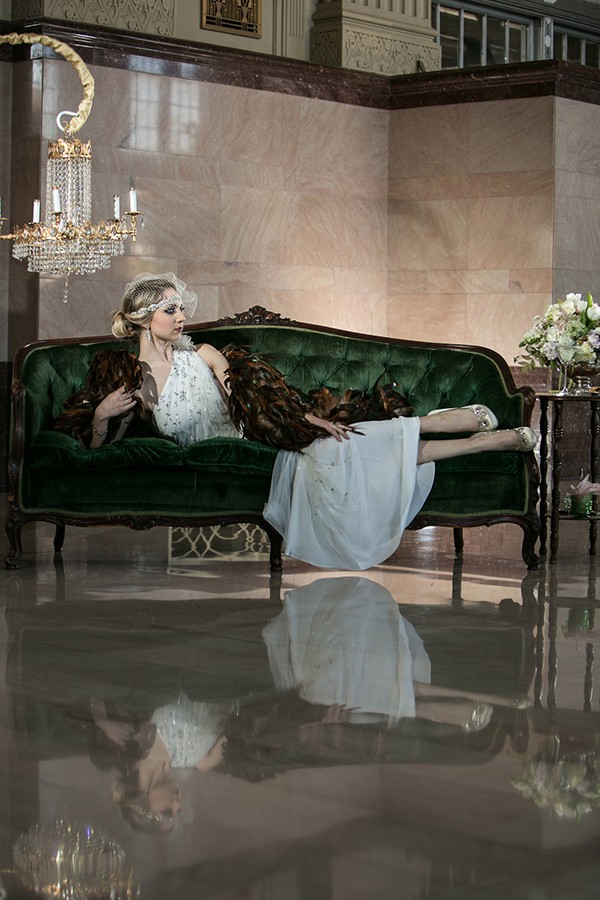 green-and-silver-glam-wedding