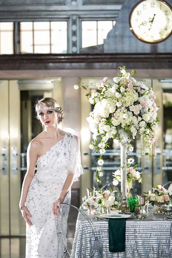 green-and-silver-glam-wedding