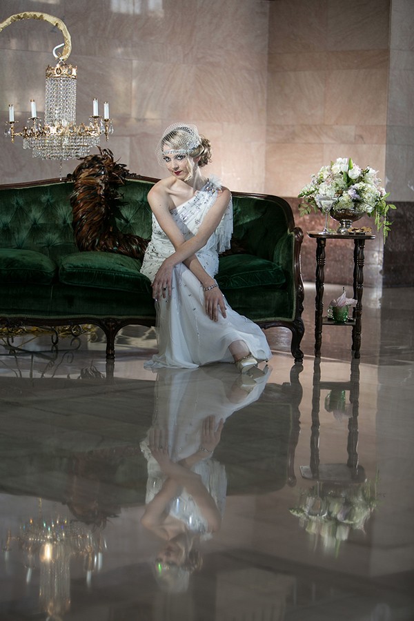 green-and-silver-glam-wedding