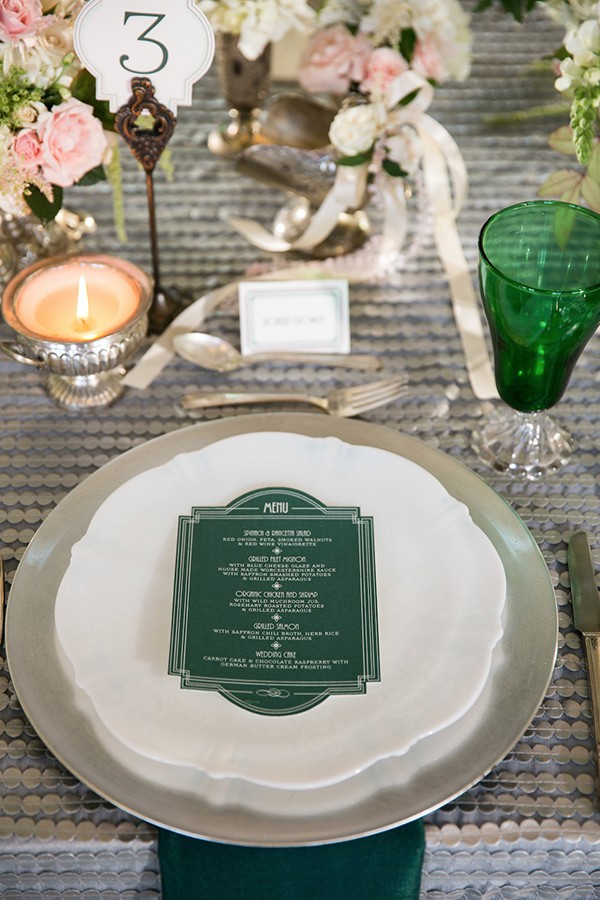 green-and-silver-glam-wedding