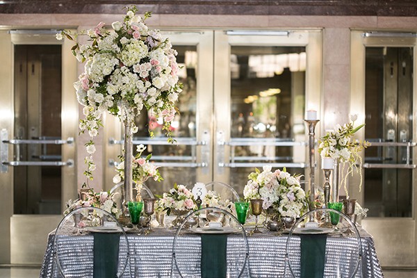 green-and-silver-glam-wedding