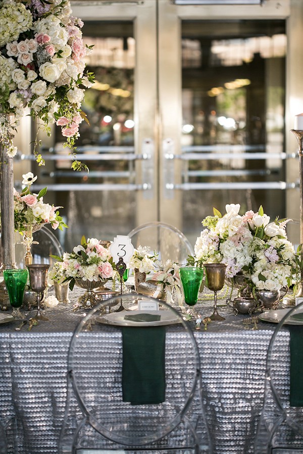 green-and-silver-glam-wedding