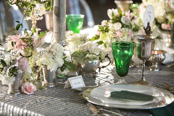 green-and-silver-glam-wedding