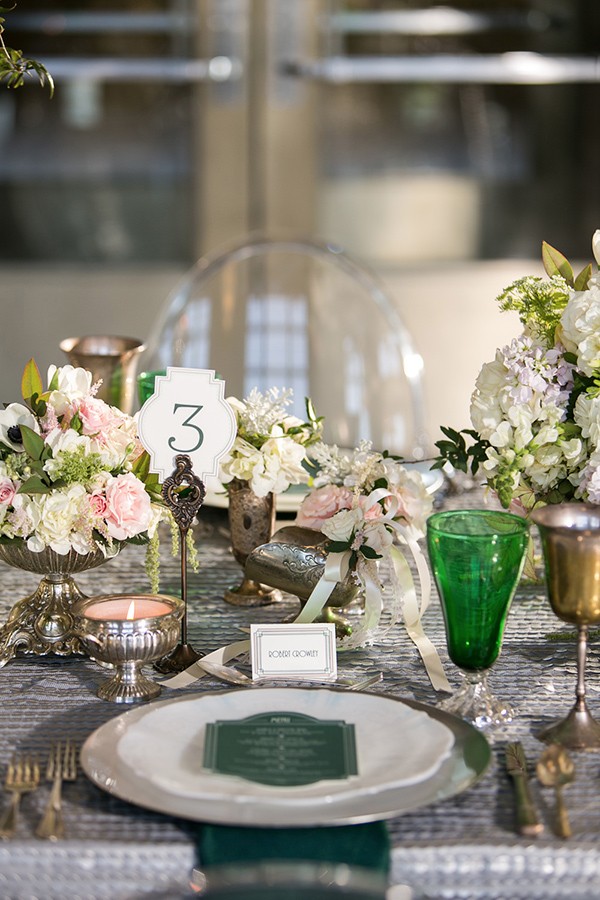 green-and-silver-glam-wedding