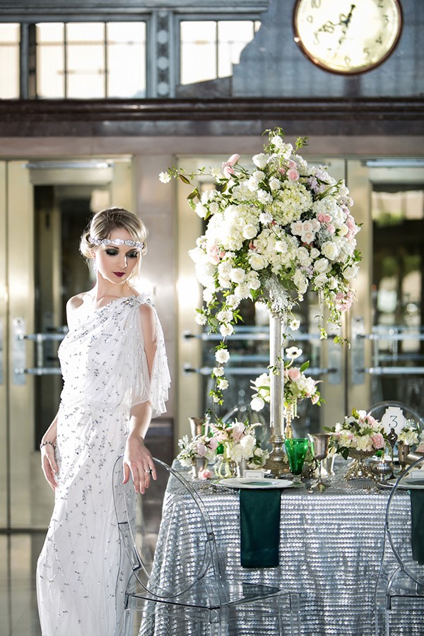 green-and-silver-glam-wedding
