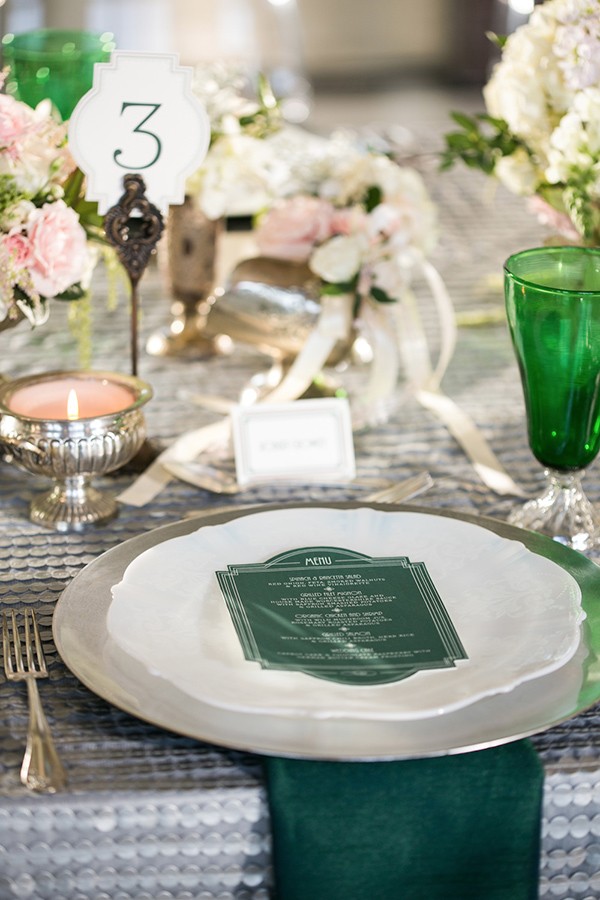 green-and-silver-glam-wedding