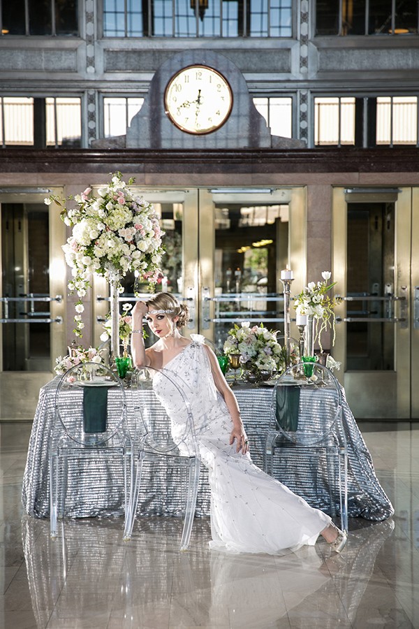 green-and-silver-glam-wedding