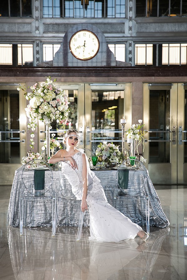 green-and-silver-glam-wedding