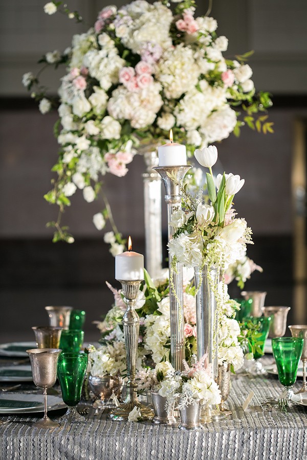 green-and-silver-glam-wedding