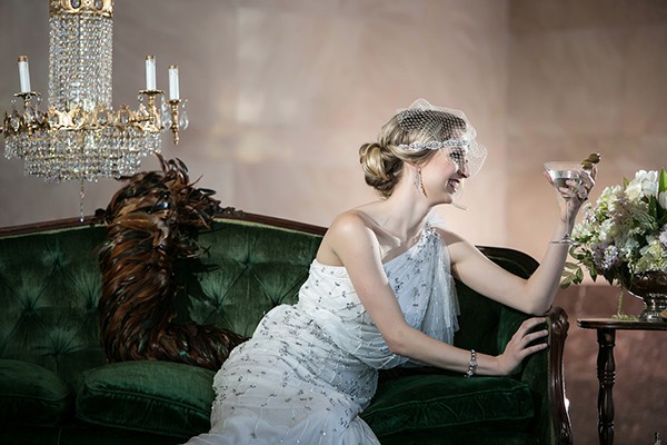 green-and-silver-glam-wedding