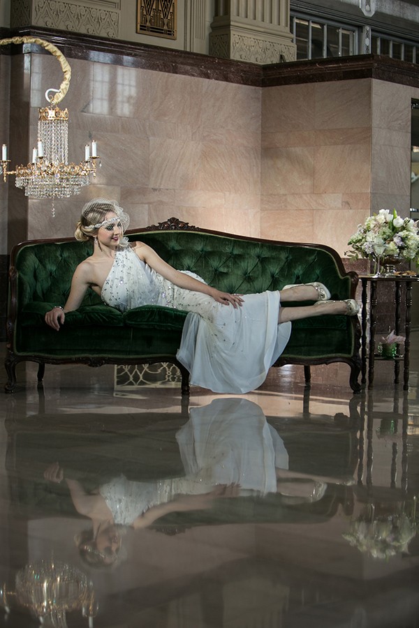 green-and-silver-glam-wedding