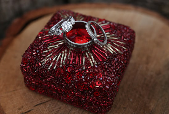 holiday engagement ring box
