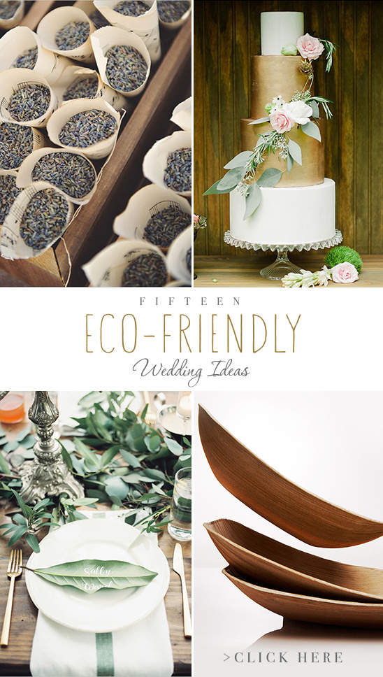 Eco friendly wedding ideas lavender toss cake table setting