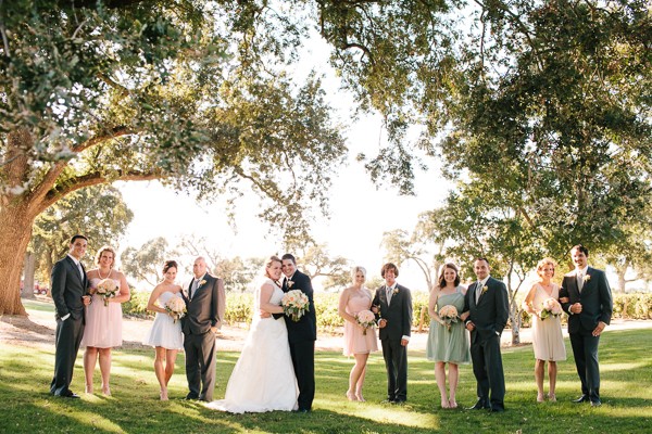 navy-peach-and-burlap-filled-wedding