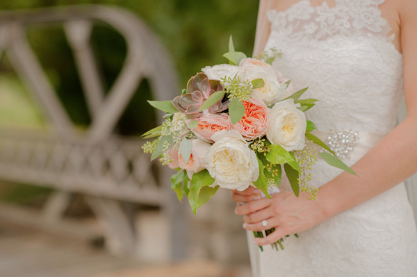 peach-and-gold-plantation-wedding