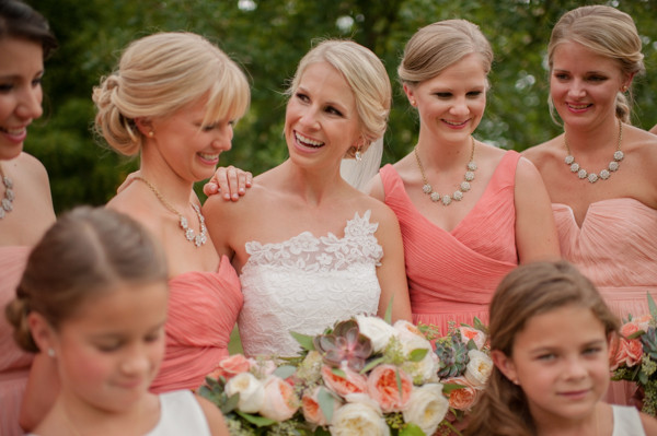 peach-and-gold-plantation-wedding