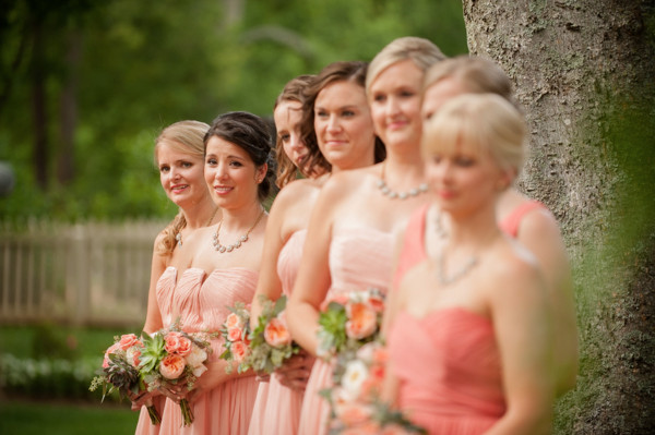 peach-and-gold-plantation-wedding