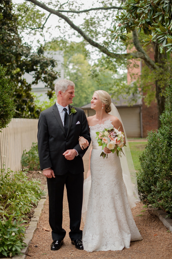 peach-and-gold-plantation-wedding