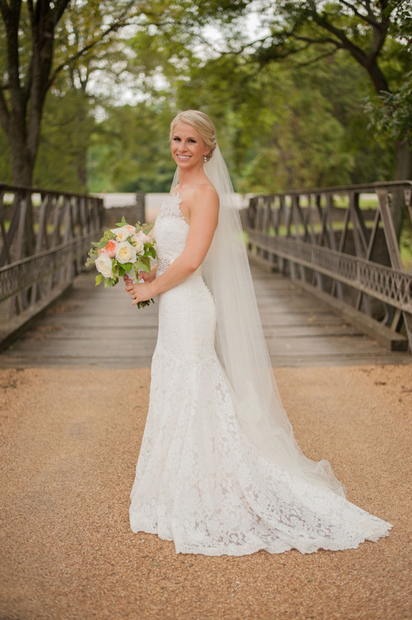 peach-and-gold-plantation-wedding
