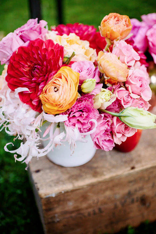 wedding flower color inspiration