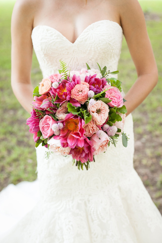 pink bouquet from Poppy and Mint Floral Company