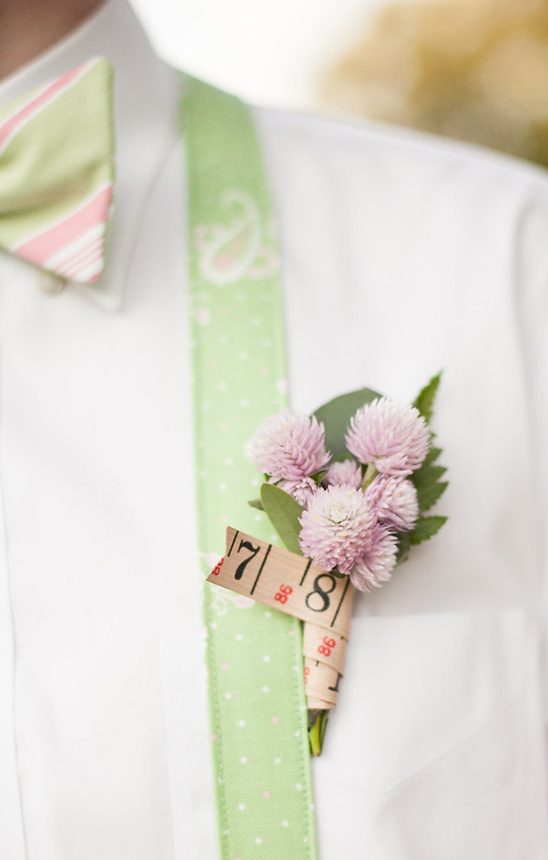 sewing inspired boutonniere