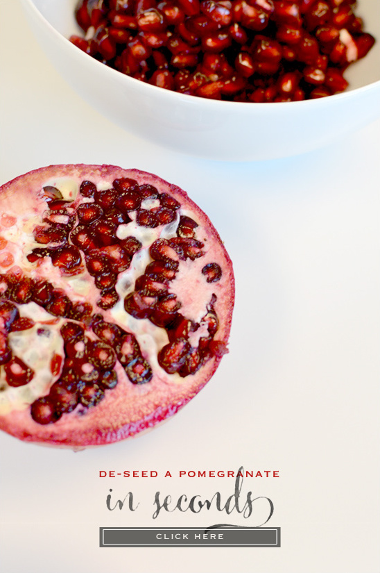 de seed a pomegranate in seconds